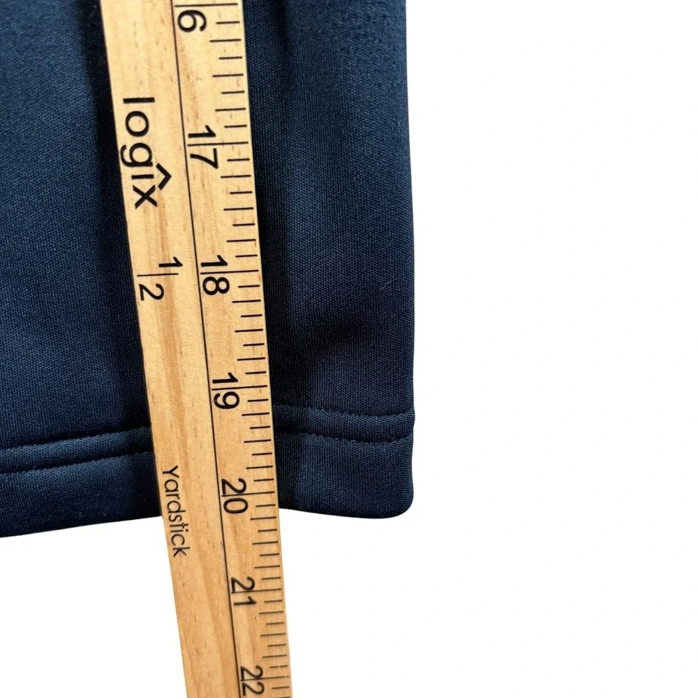 Akova Kids Navy Full Zip Performance Fleece Jacket Sz 8 Mock Neck‎ thermal lined